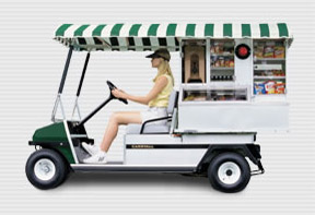 vozilo za prodaju na golf igralištu
